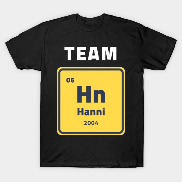 Team Hanni T-Shirt by wennstore